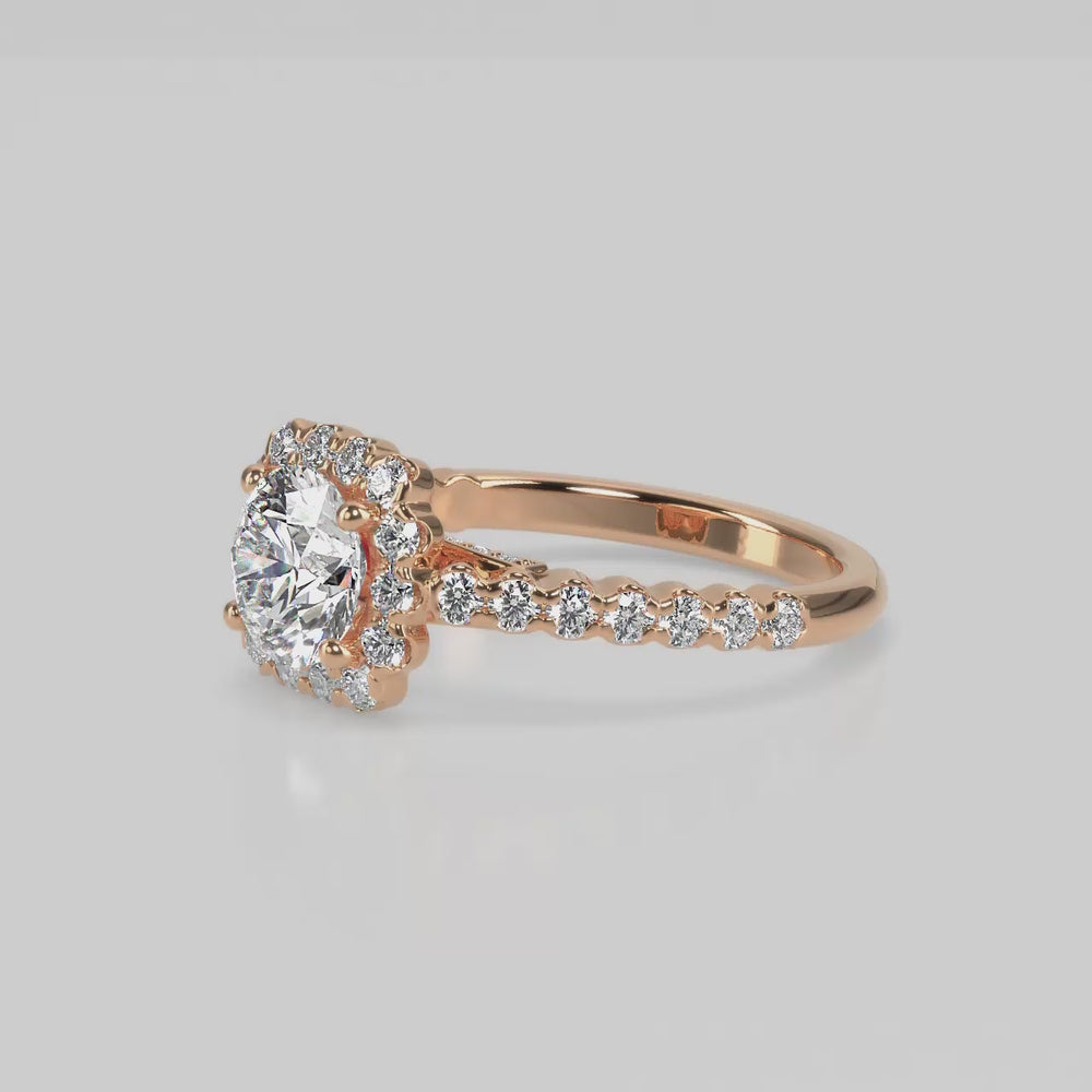 Daisy Diamond Ring